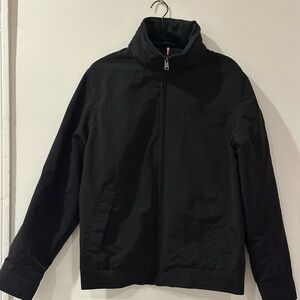 Tommy Hilfiger Black Windbreaker Jacket